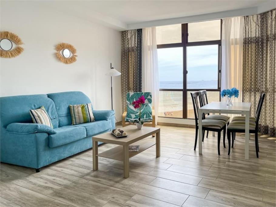 Beachfront Apartment Incl Highspeed Wifi Melenara Eksteriør billede